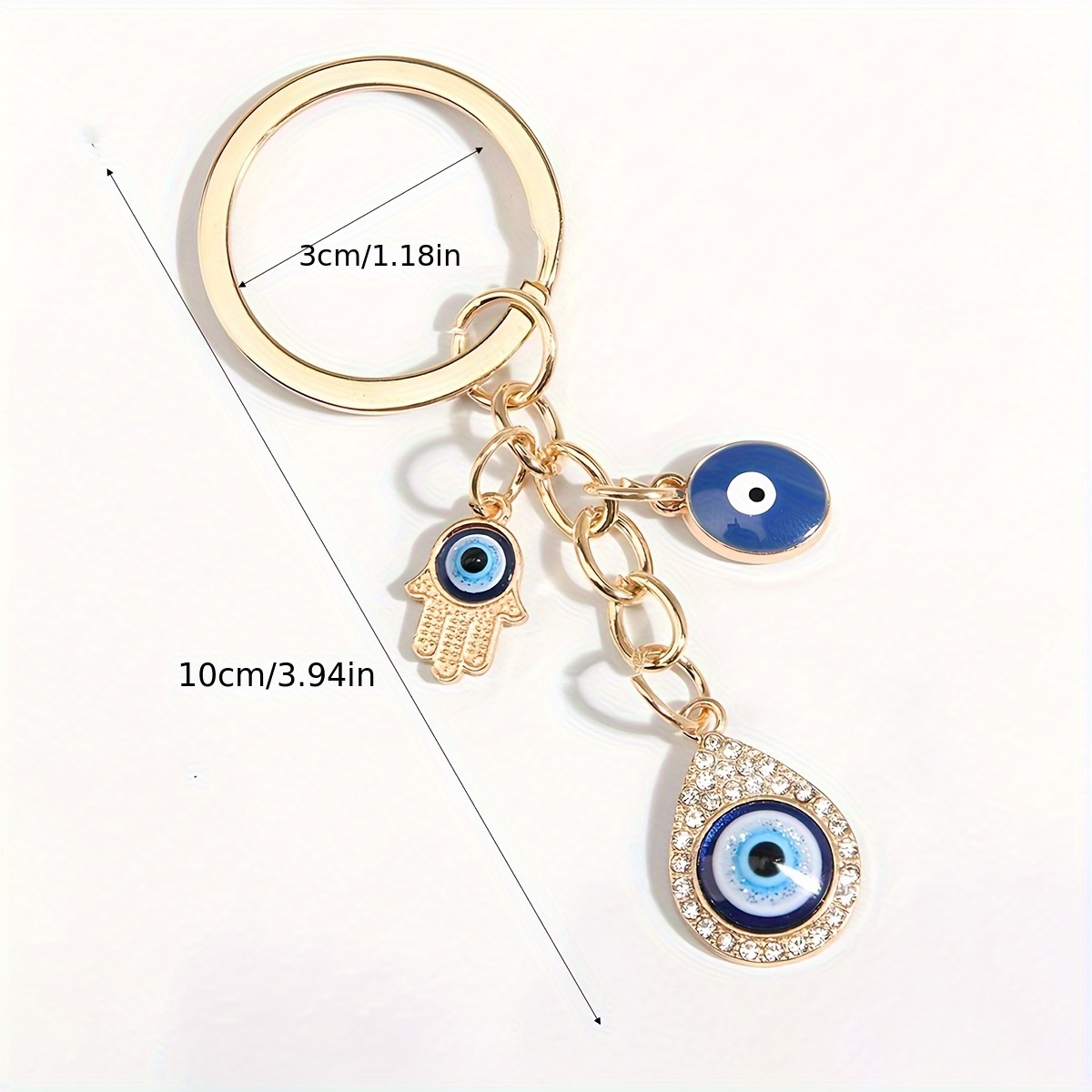 1 Hamza hand and evil eye char - مراجعة Men Accessories Evil Eye وسعره