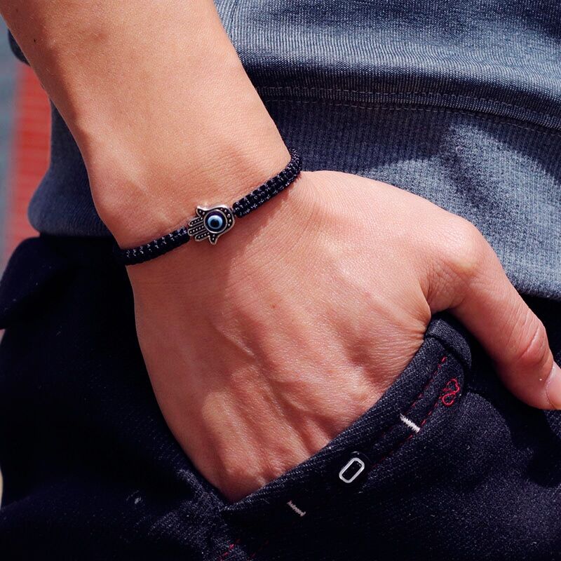 Noter Men Bracelet Adjustable  - مراجعة Men Accessories Evil Eye وسعره