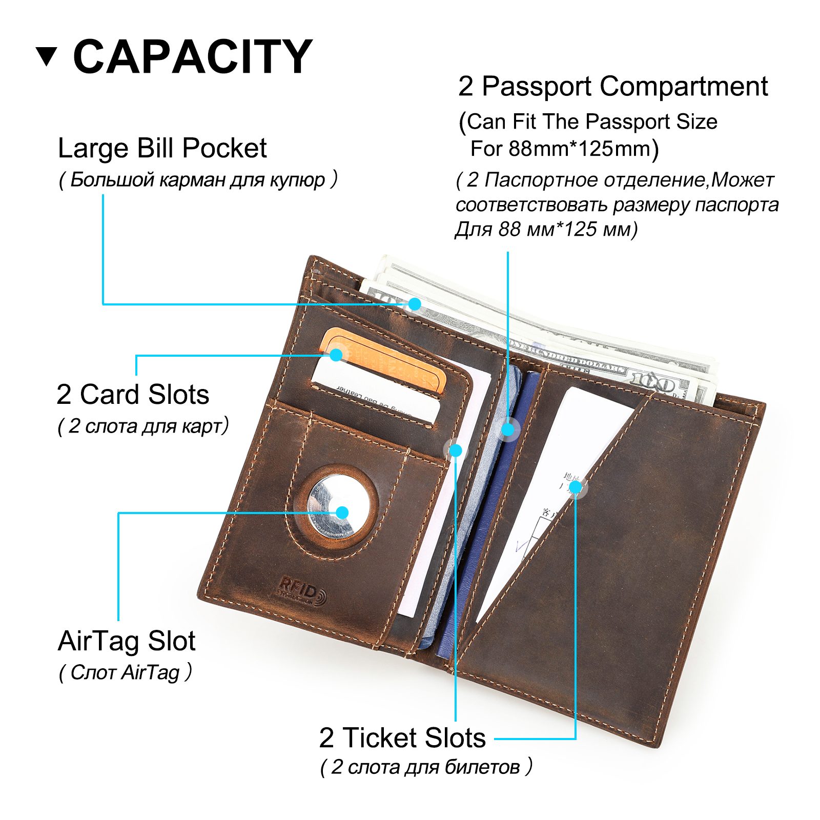 Customized Passport Cover Wall - مراجعة Men'S Accessories On Sale وسعره