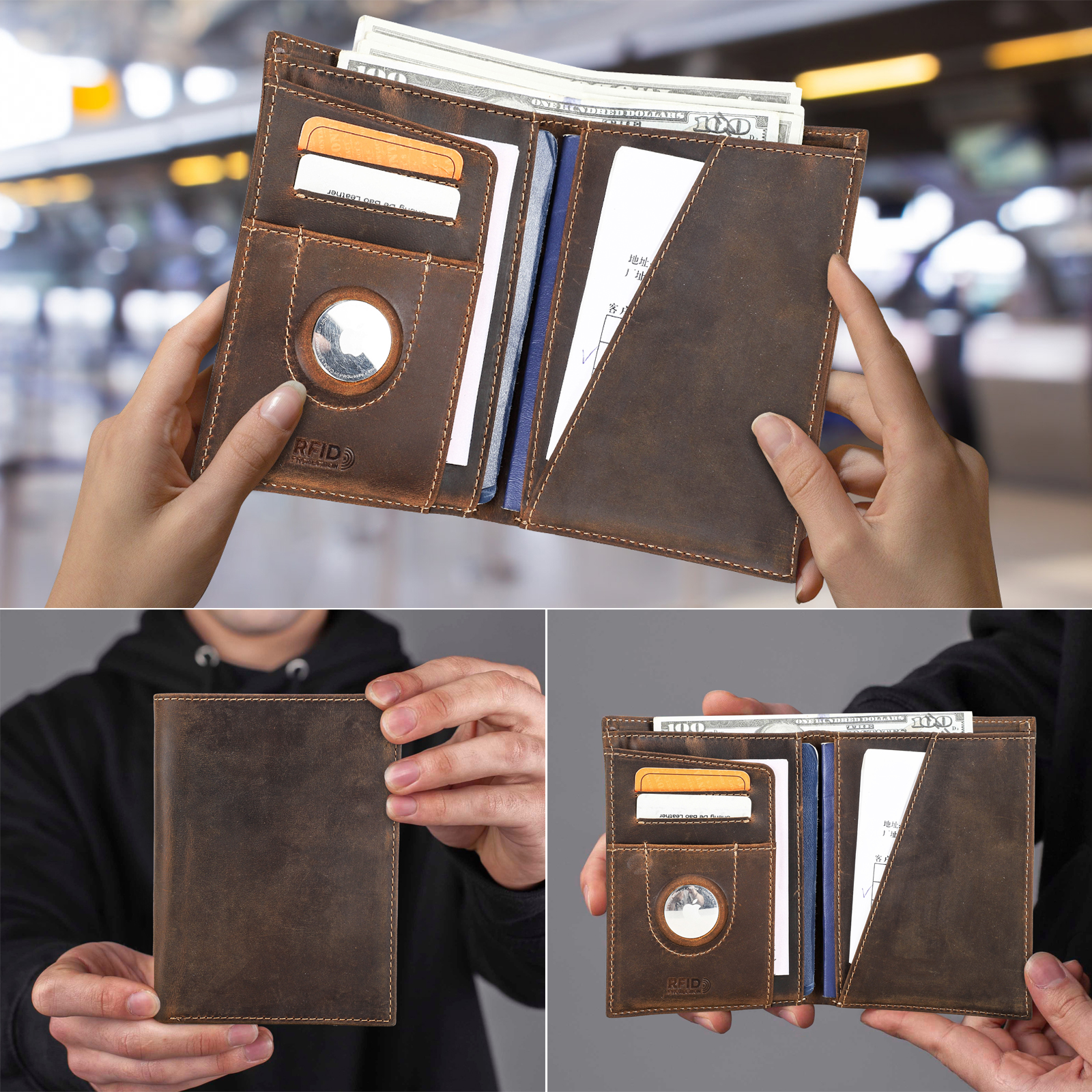 Customized Passport Cover Wall - مراجعة Men'S Accessories On Sale وسعره