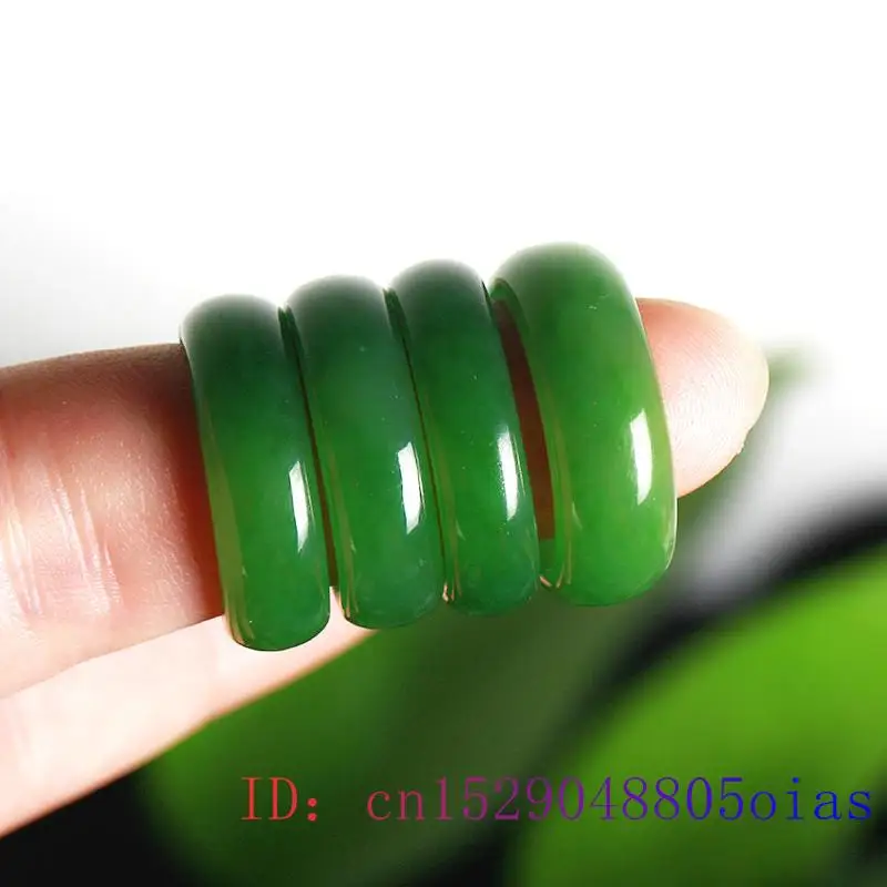 Natural Green Hetian Jade Ring - مراجعة Men Accessories For Hand وسعره