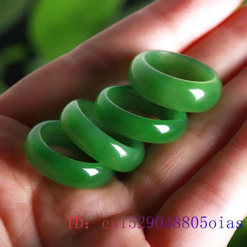 Natural Green Hetian Jade Ring - مراجعة Men Accessories For Hand وسعره